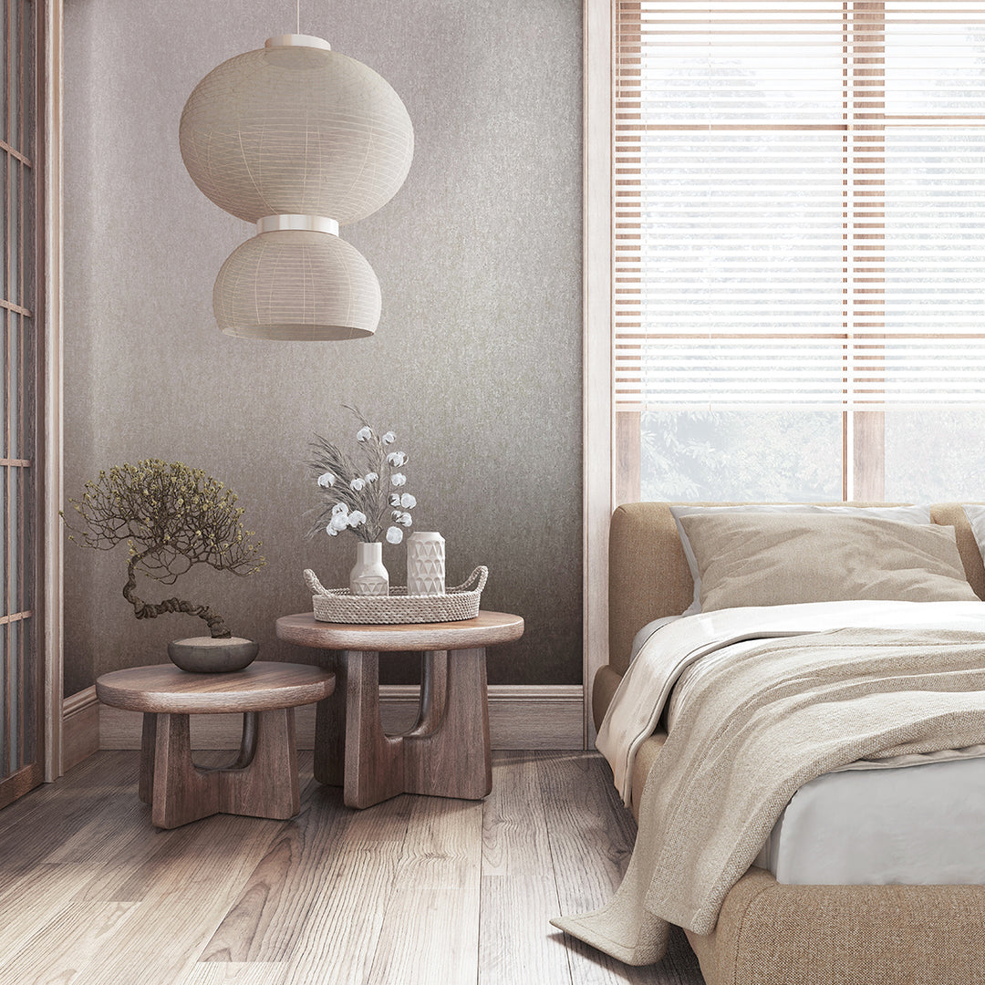 Луксозен Тапет Фина мазилка Бежово сиво City Romance