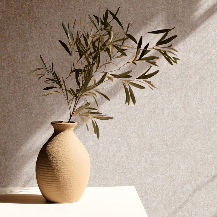 Луксозен Тапет Фина мазилка Сиво бежово City Romance