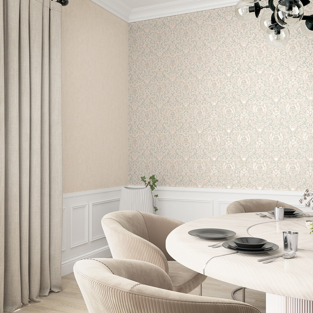 Луксозен Тапет Фина мазилка Бежово City Romance