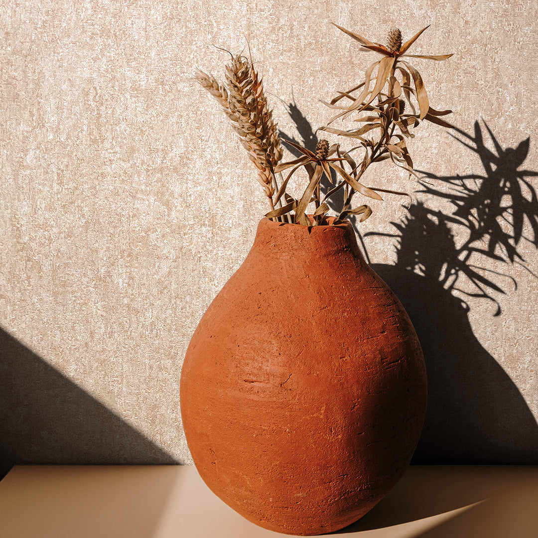 Луксозен Тапет Фина мазилка Оранжево City Romance