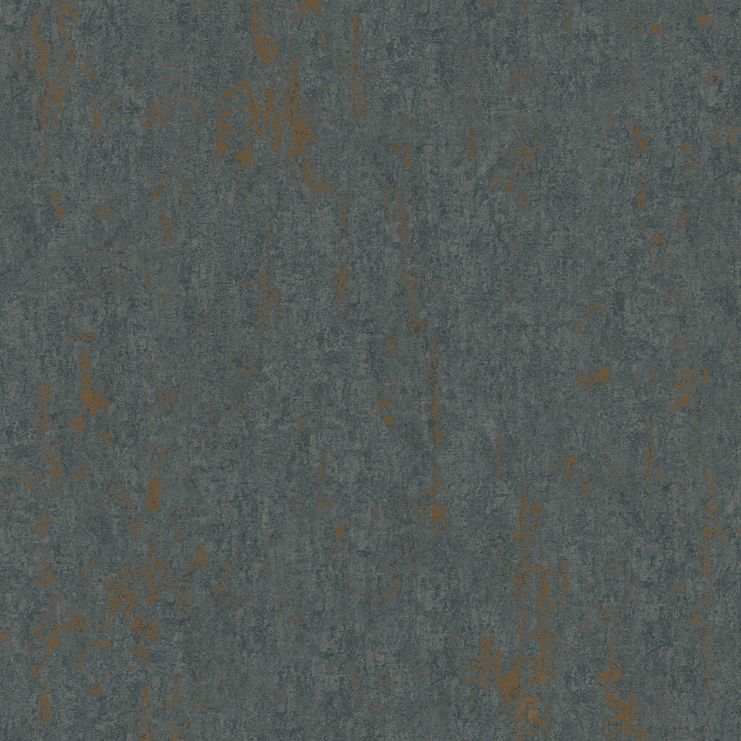 Луксозен Тапет Винтидж мазилка Черно-мед City Romance