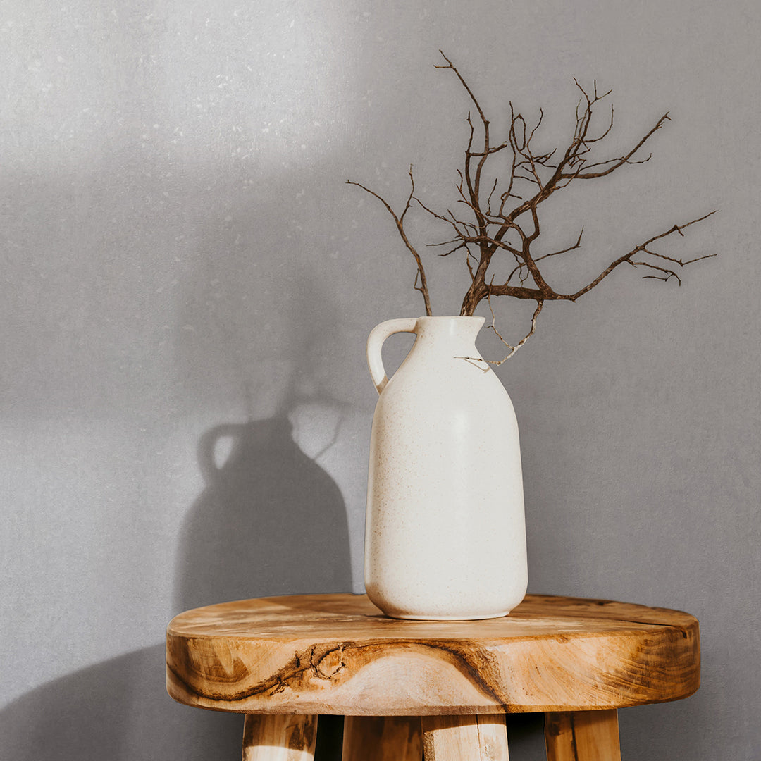 Луксозен Тапет Фина мазилка Бяло City Romance