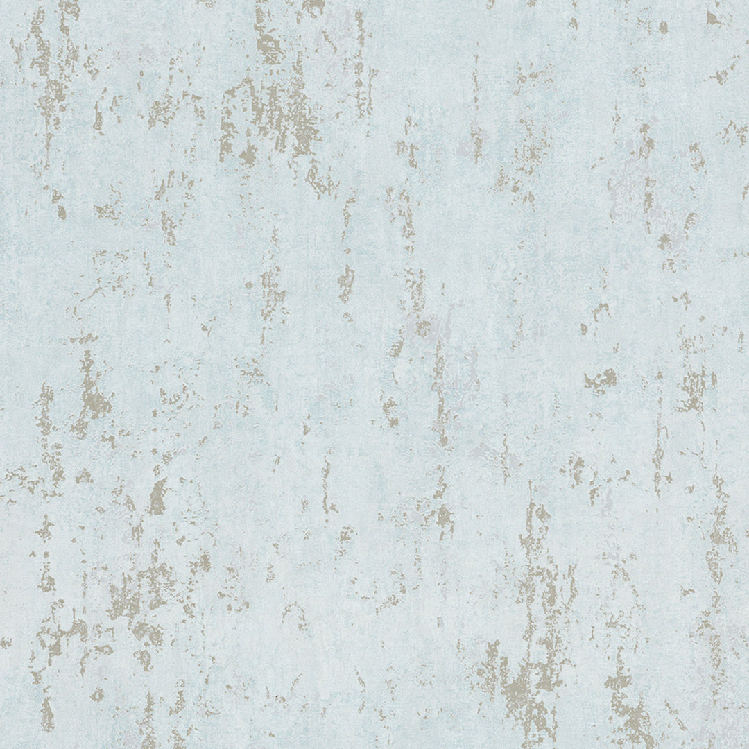 Луксозен Тапет Винтидж мазилка Бледо тюркоазено City Romance