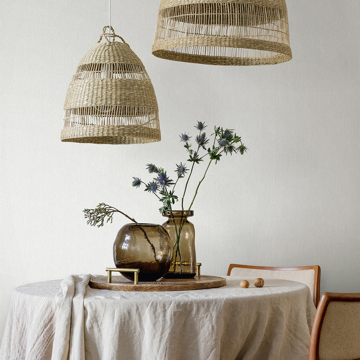 Винилов високоустойчив Тапет Едноцветен Светло сиво Timber