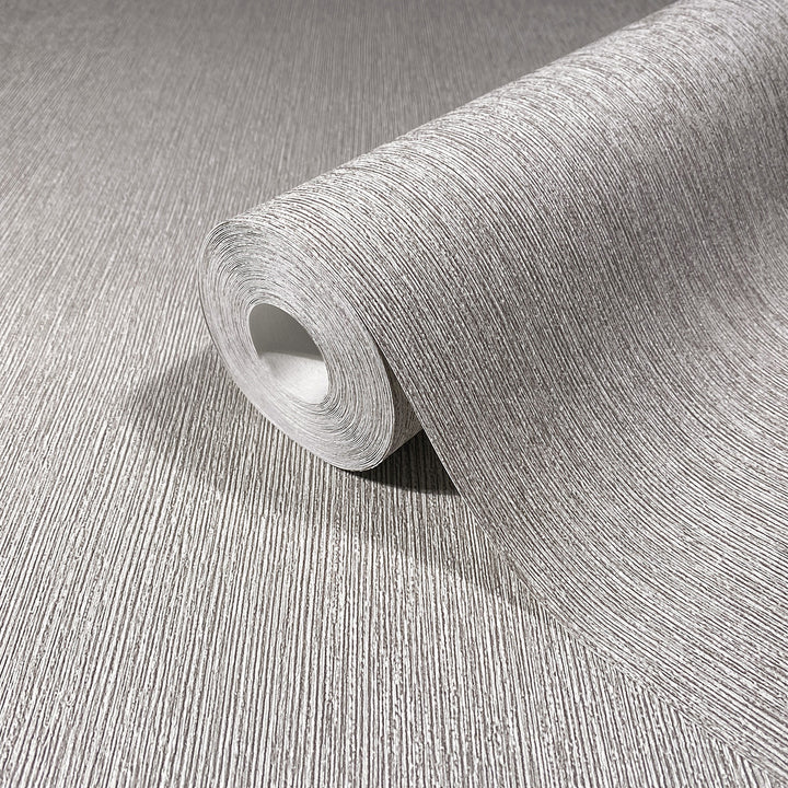 Винилов високоустойчив Тапет Едноцветен Сиво бежово Timber