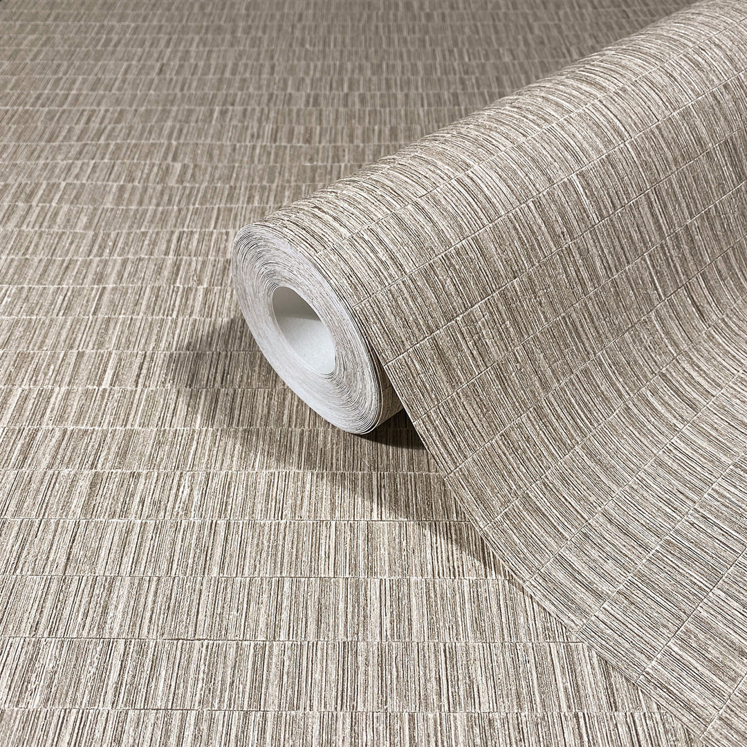 Винилов високоустойчив Тапет Рогозка Таупе Timber