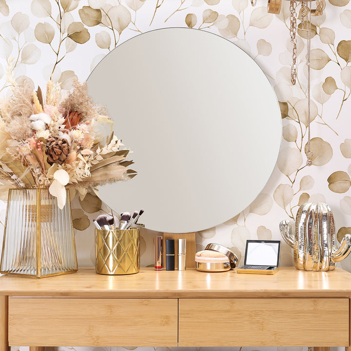 Високоустойчив Тапет Бежови Клонки Бяло Еден