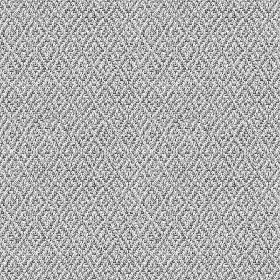 Текстилен ефект Тапет Плетиво ромб Сиво Еден