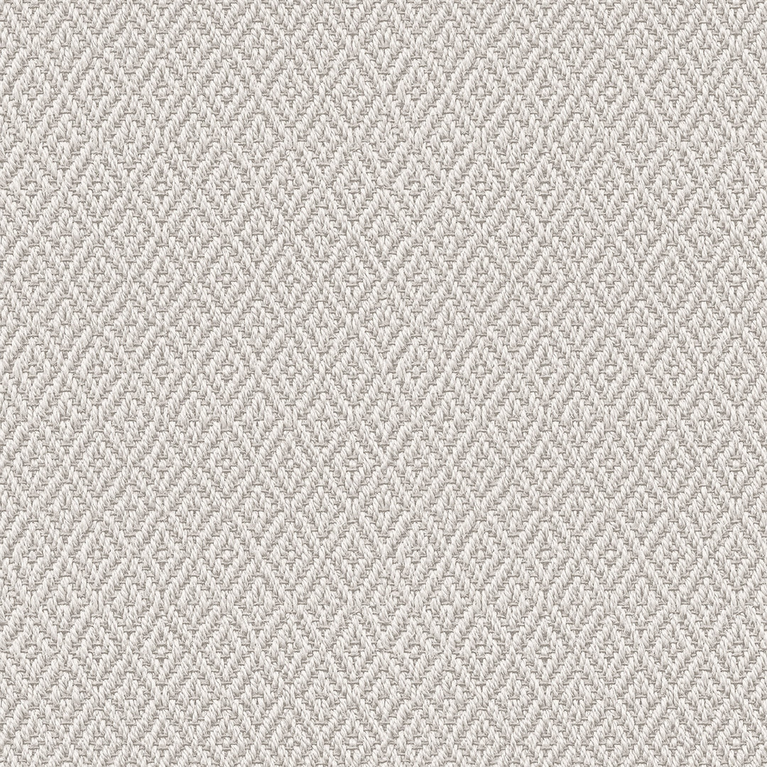 Текстилен ефект Тапет Плетиво ромб Светло бежово Еден