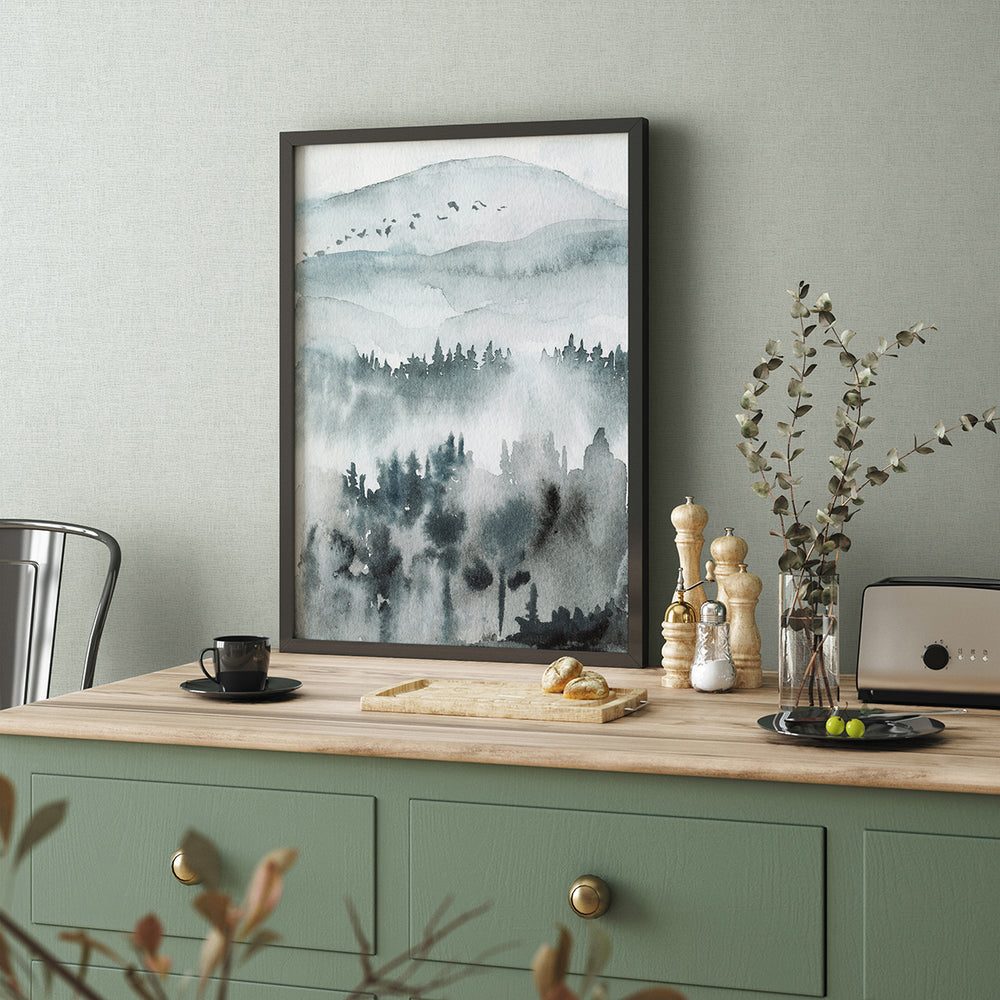 Еко Тапет Едноцветен Зелено Наследство