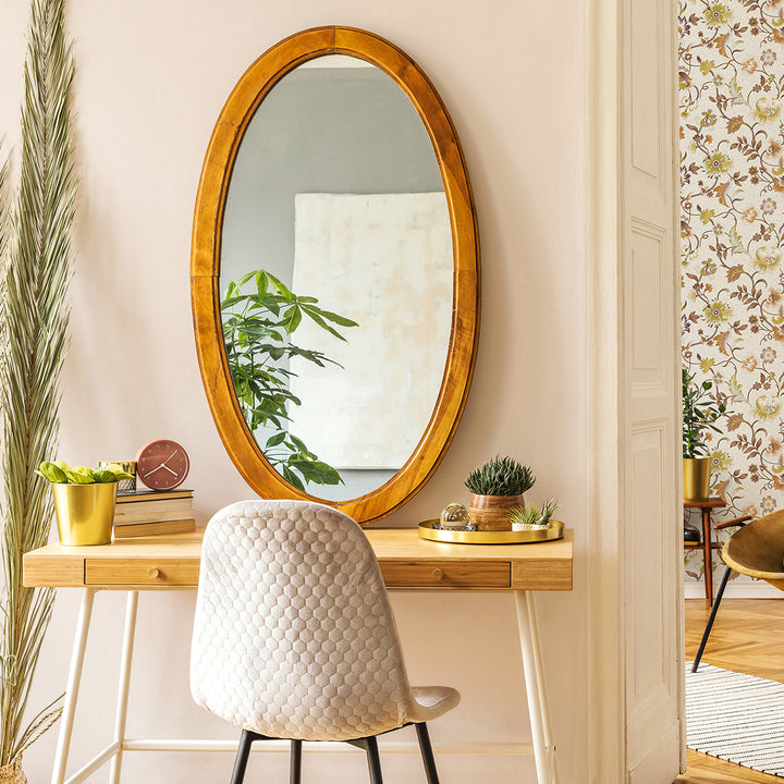 Еко Тапет Едноцветен Кремаво Наследство