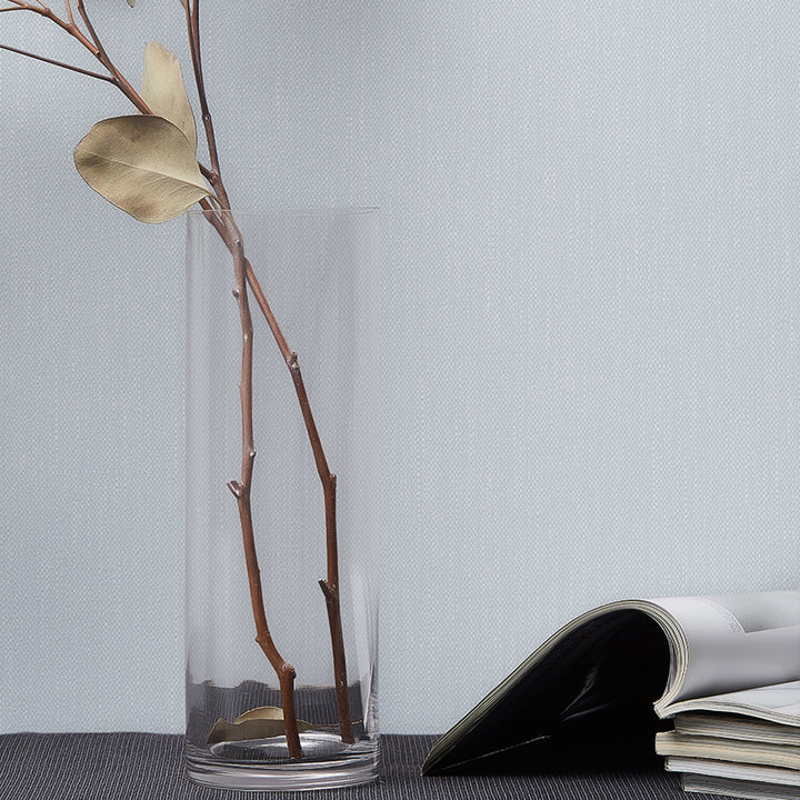 Еко Тапет Едноцветен точки Синьо Наследство