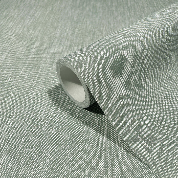 Еко Тапет Едноцветен точки Зелено Наследство