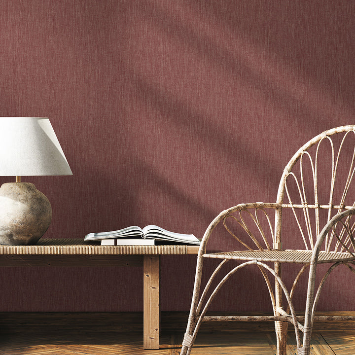 Еко Тапет Едноцветен точки Червено Наследство