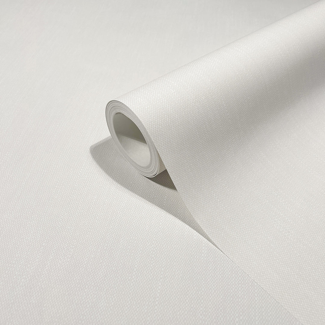 Еко Тапет Едноцветен точки Бяло Наследство