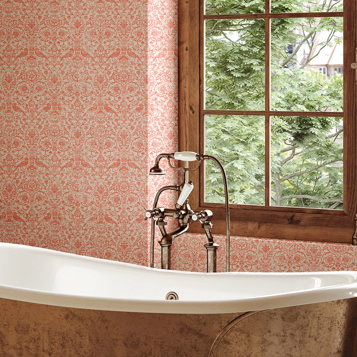 Еко Тапет Орнаменти Оранжево Наследство