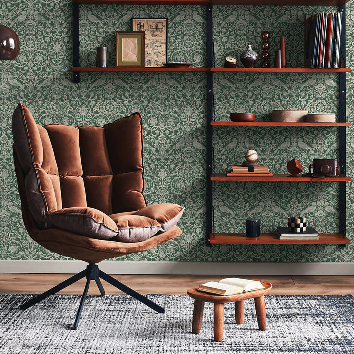 Еко Тапет Орнаменти Зелено Наследство