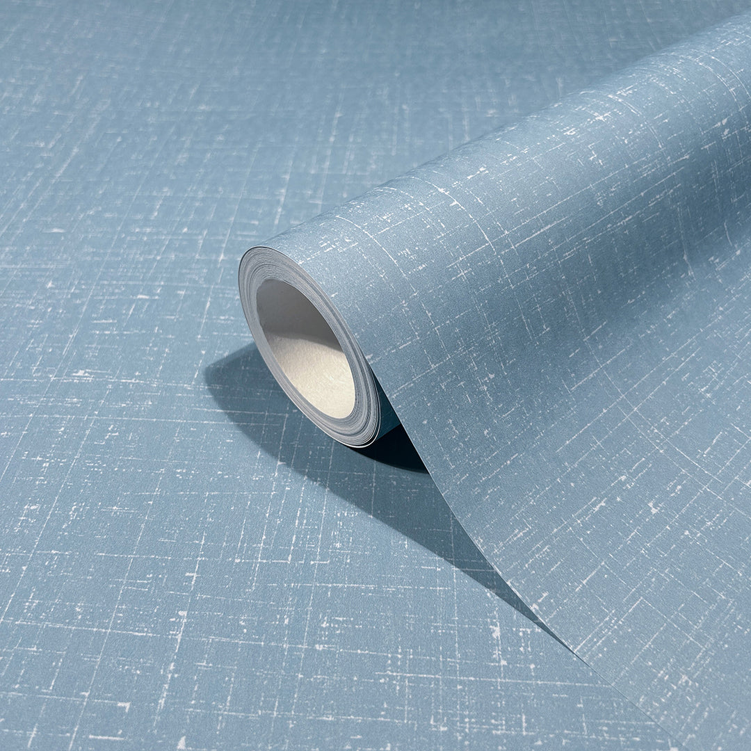 Еко Тапет Едноцветен мрежа Синьо Наследство