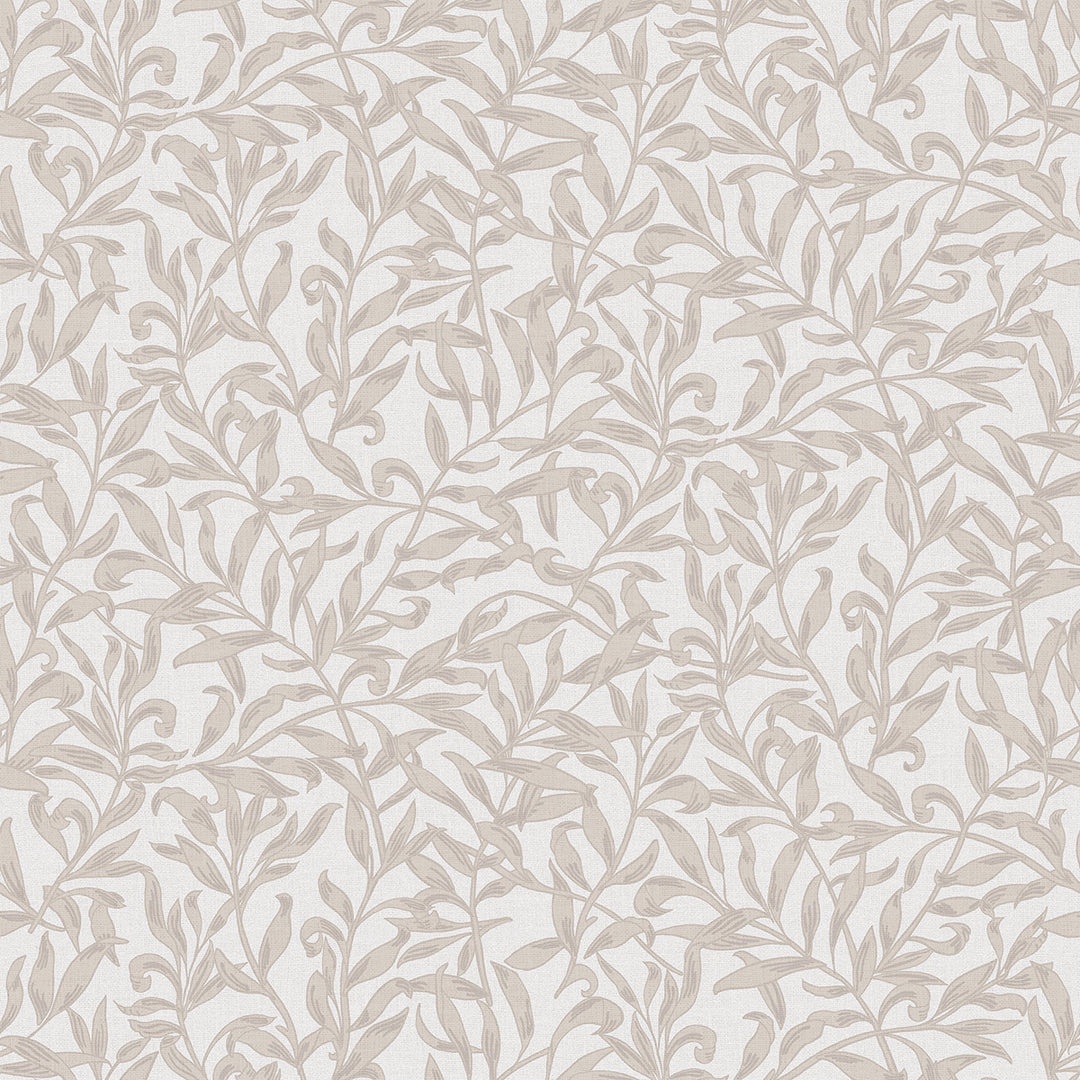 Еко Тапет Бежови Листа Сиво бяло Наследство