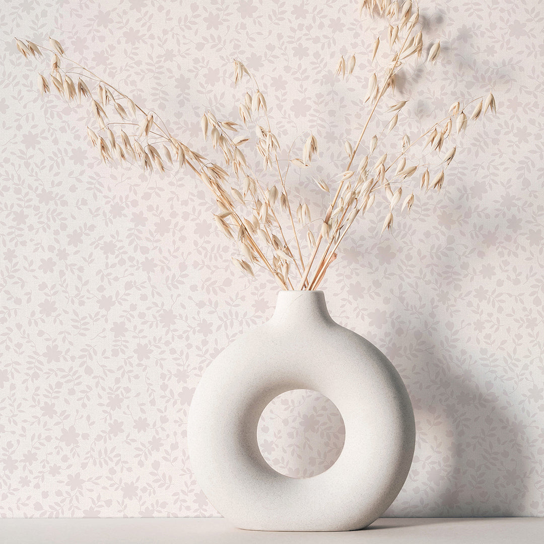 Еко Тапет Бледи листенца Розово Наследство