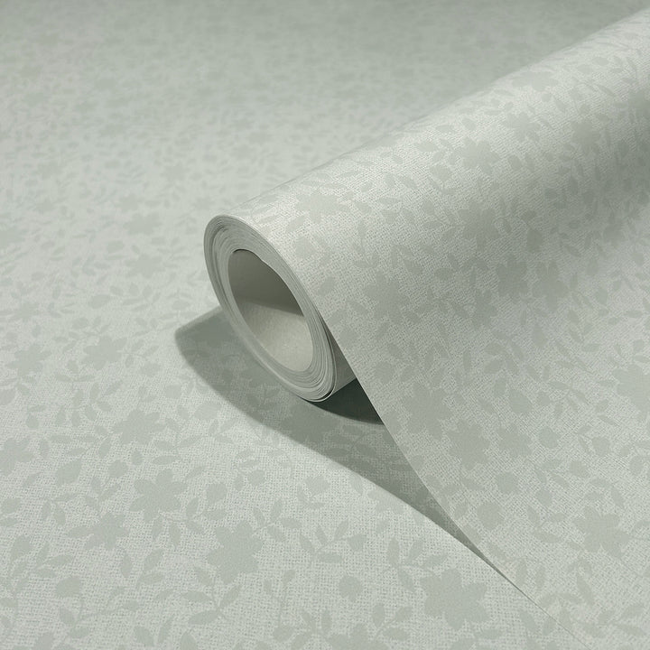 Еко Тапет Бледи листенца Зелено Наследство