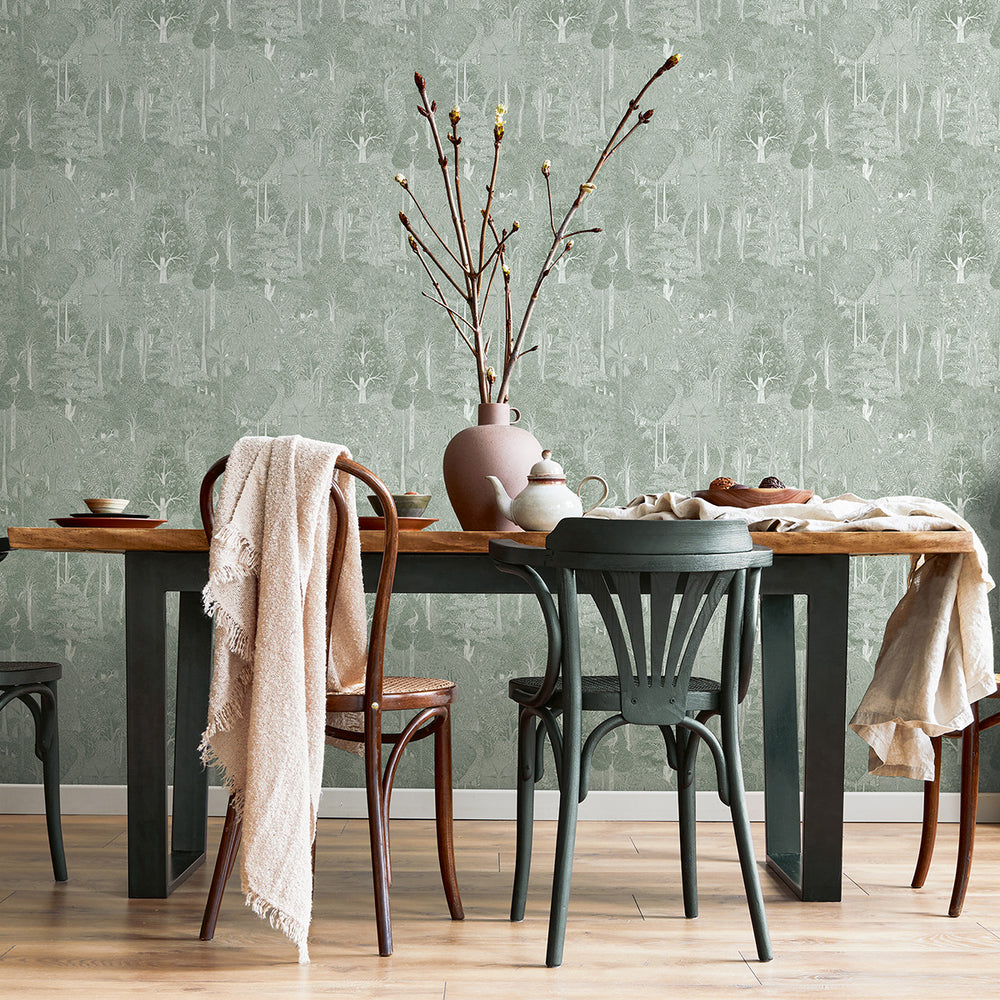 Еко Тапет Приказна гора Зелено Наследство