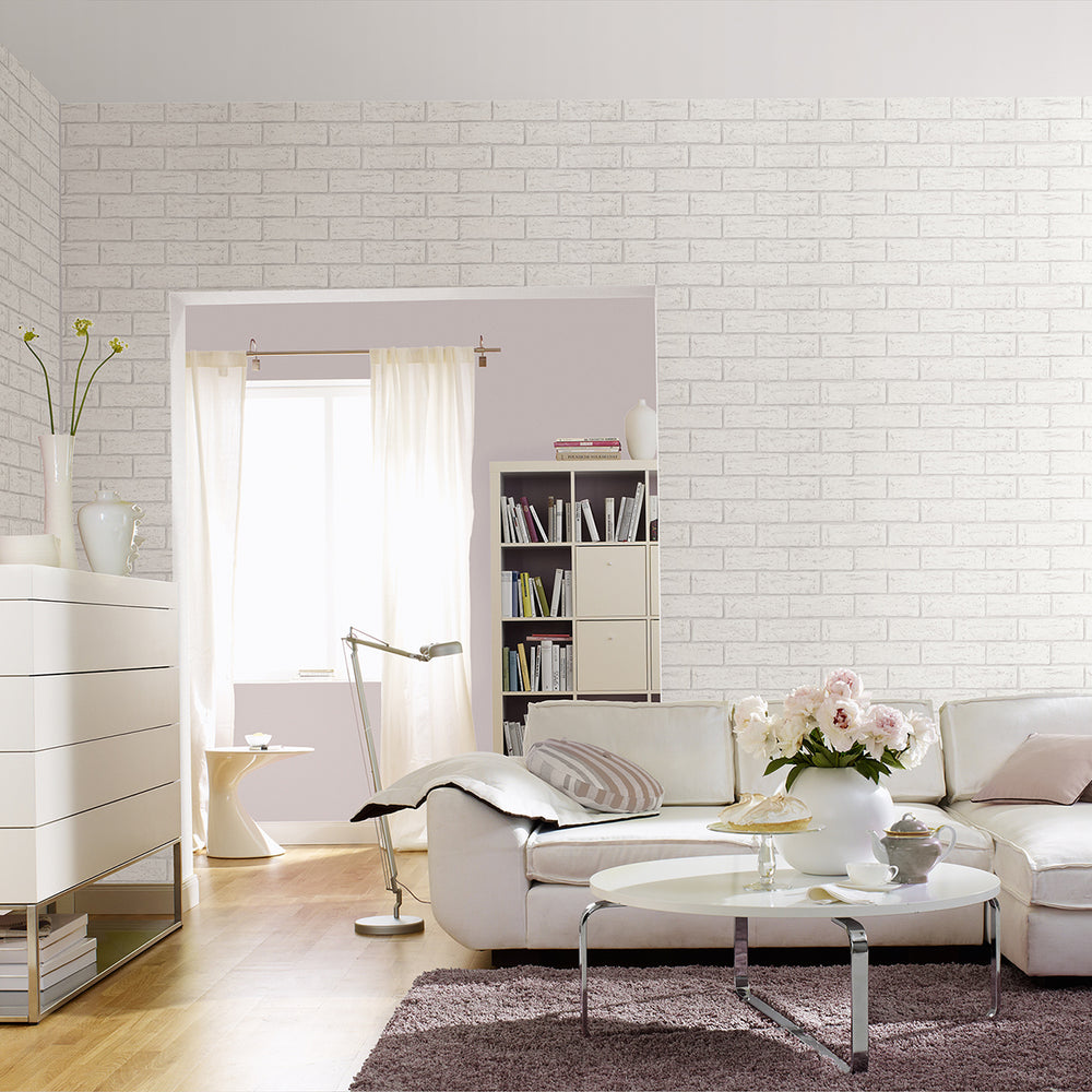 Тапет Тухла Сиво Стуко