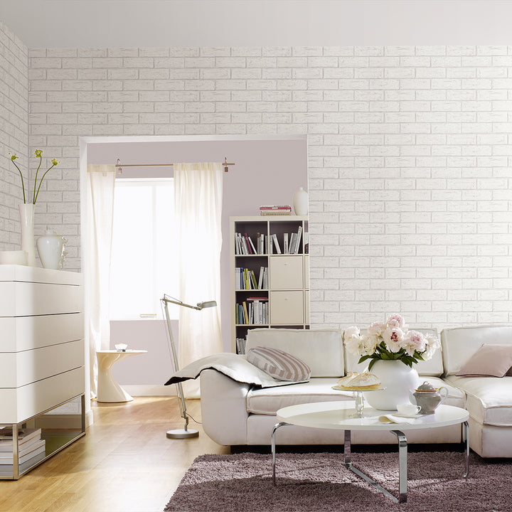 Тапет Тухла Сиво Стуко