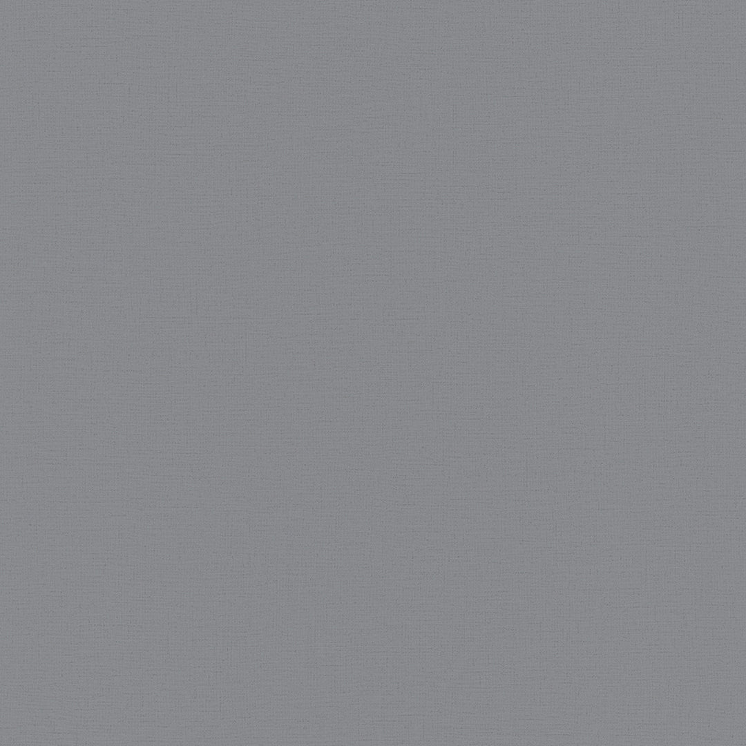 Текстилен ефект Тапет Плат Тъмно сиво Еден