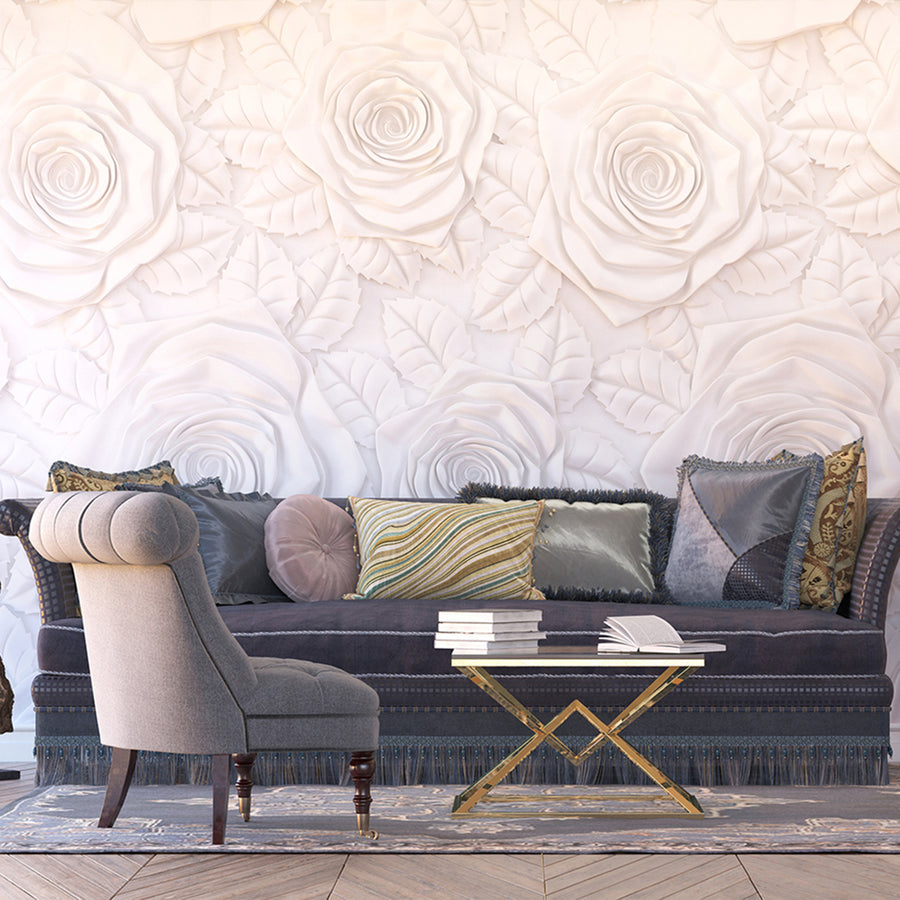 Фототапет Стандарт 360/254 см 3D рози