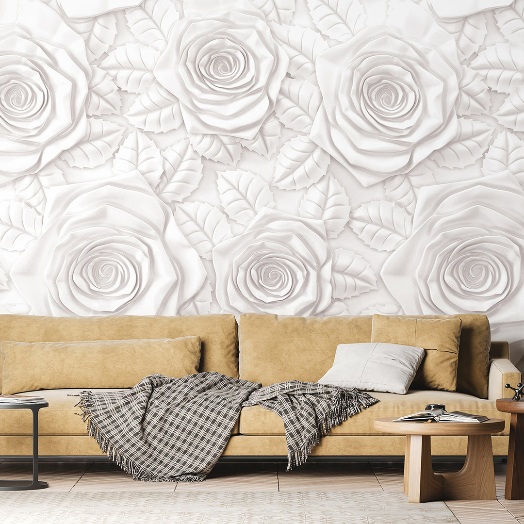 Фототапет Стандарт 360/254 см 3D рози