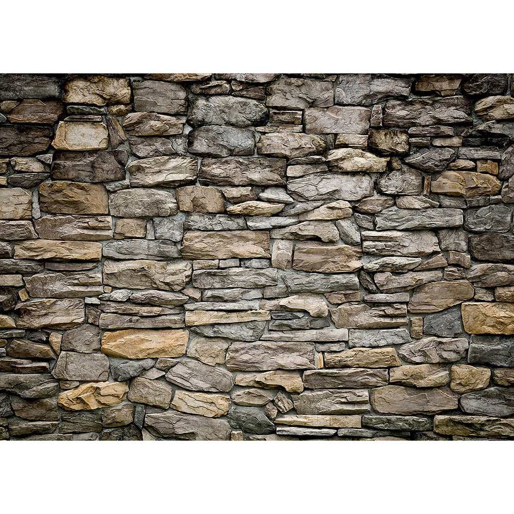Фототапет Премиум 375/270 см Каменен зид