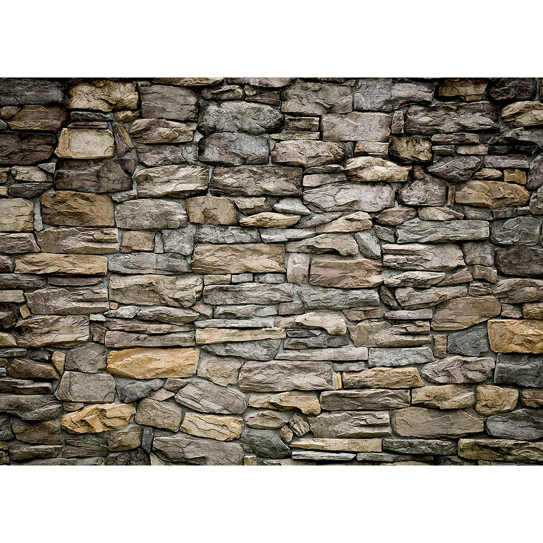 Фототапет Премиум 375/270 см Каменен зид
