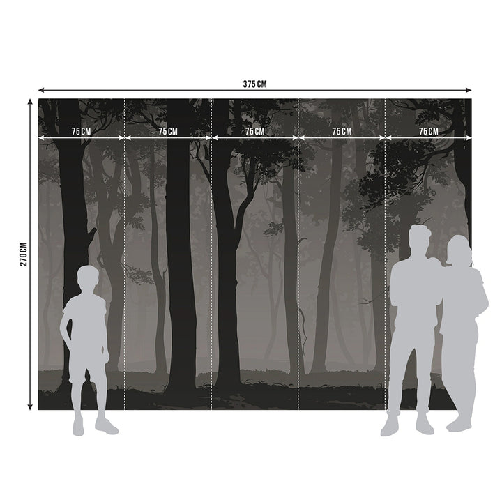 Фототапет Премиум 375/270 см Мистична гора