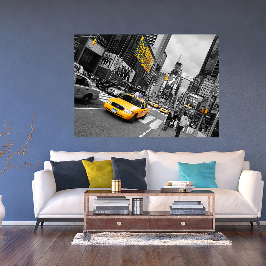 Фототапет Премиум 155/110 см Такси в Бруклин