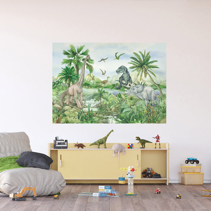 Детски Фототапет Премиум 155/110 см Динозаври