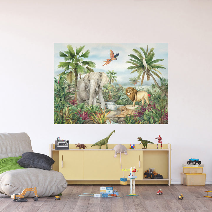 Детски Фототапет Премиум 155/110 см Джунгла