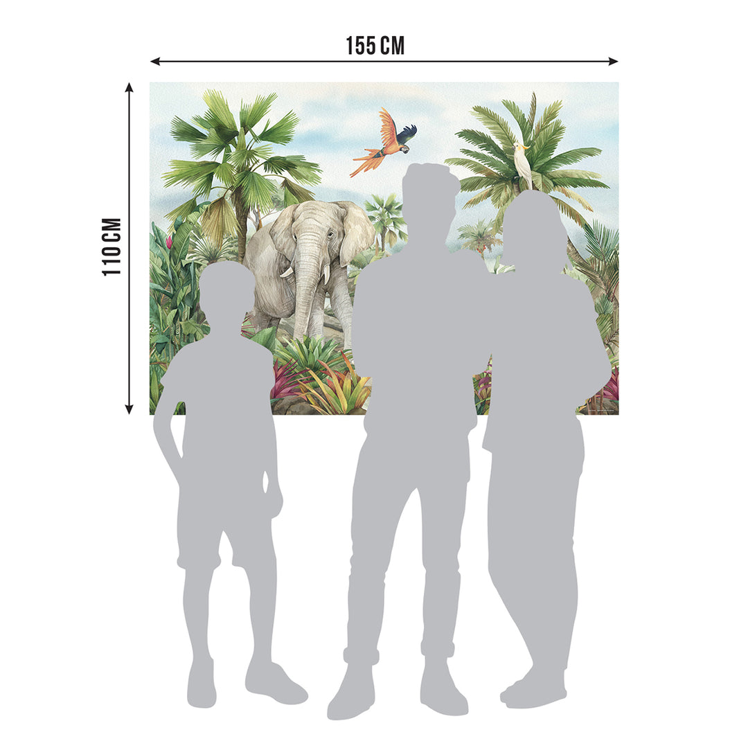 Детски Фототапет Премиум 155/110 см Джунгла