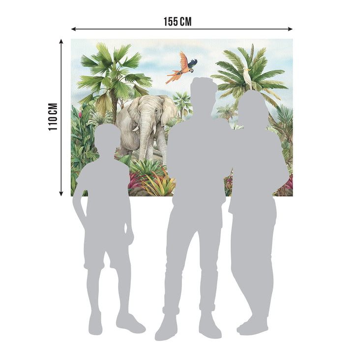 Детски Фототапет Премиум 155/110 см Джунгла