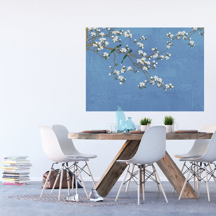 Фототапет Премиум 155/110 см Пролет синьо