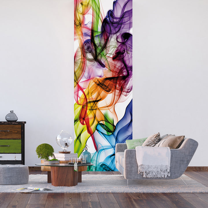 Фототапет Премиум 90/270 см Цветен дим вертикал