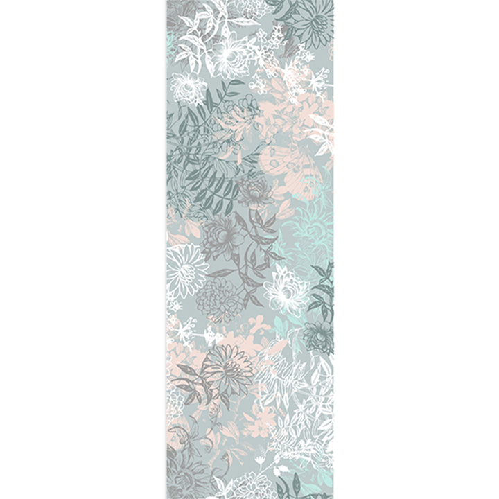 Фототапет Премиум 90/270 см Цветя сиво вертикал