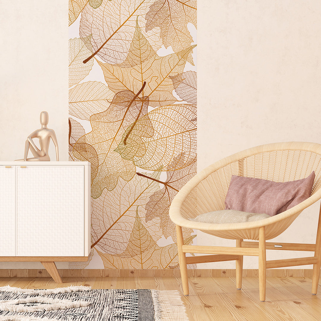 Фототапет Премиум 90/270 см Есенни листа вертикал