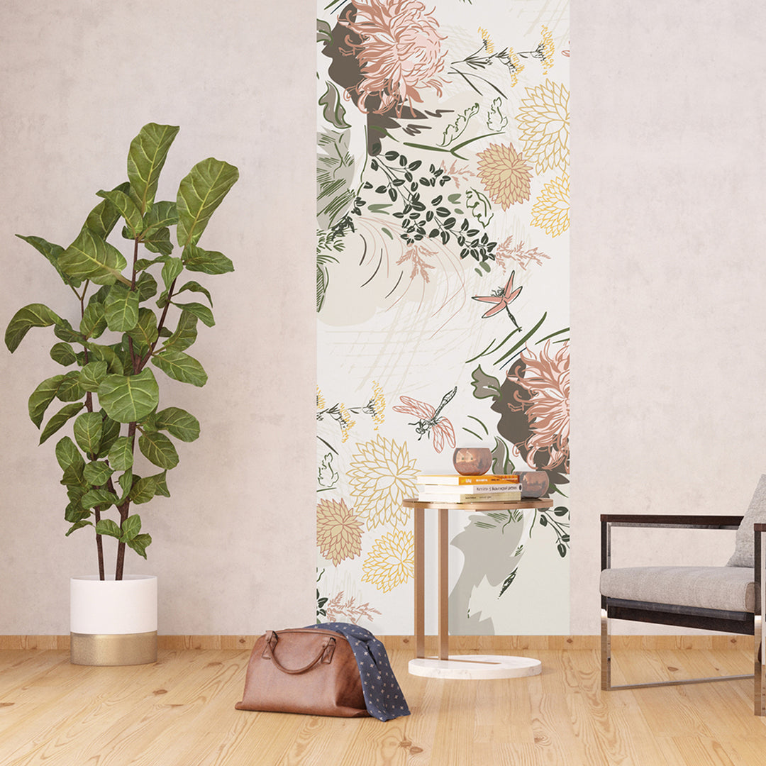 Фототапет Премиум 90/270 см Цветна композиция вертикал