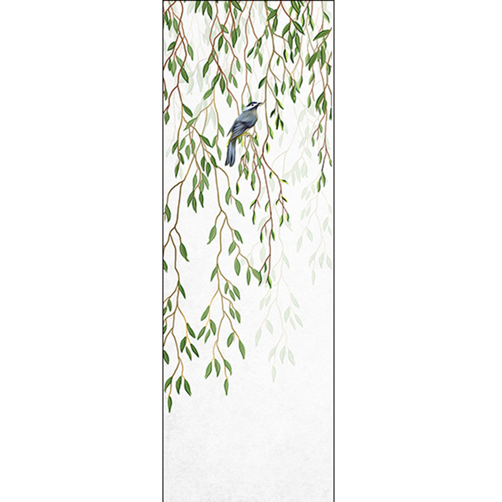 Фототапет Премиум 90/270 см Клонки върба вертикал