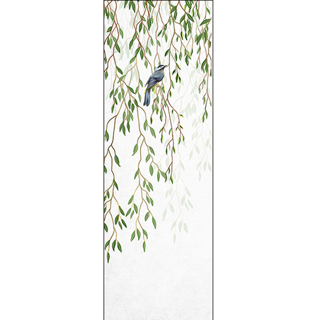 Фототапет Премиум 90/270 см Клонки върба вертикал