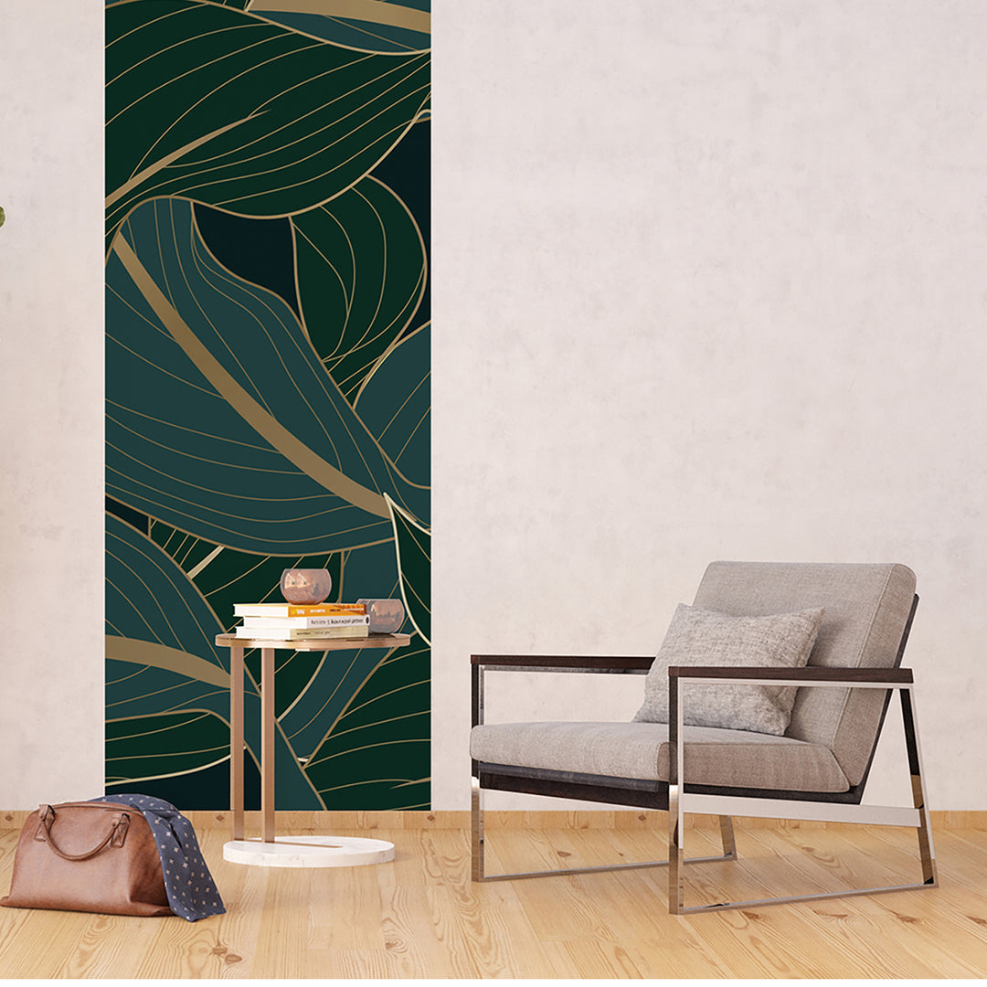 Фототапет Премиум 90/270 см Нощни цветя вертикал