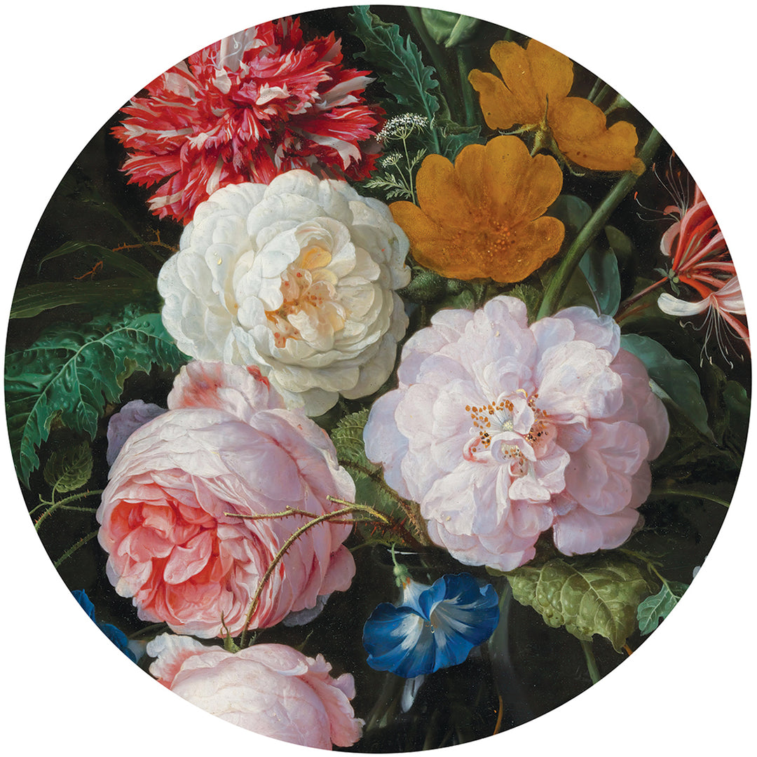 Фототапет Стандарт 125/125 см Нощна градина кръг Кръг