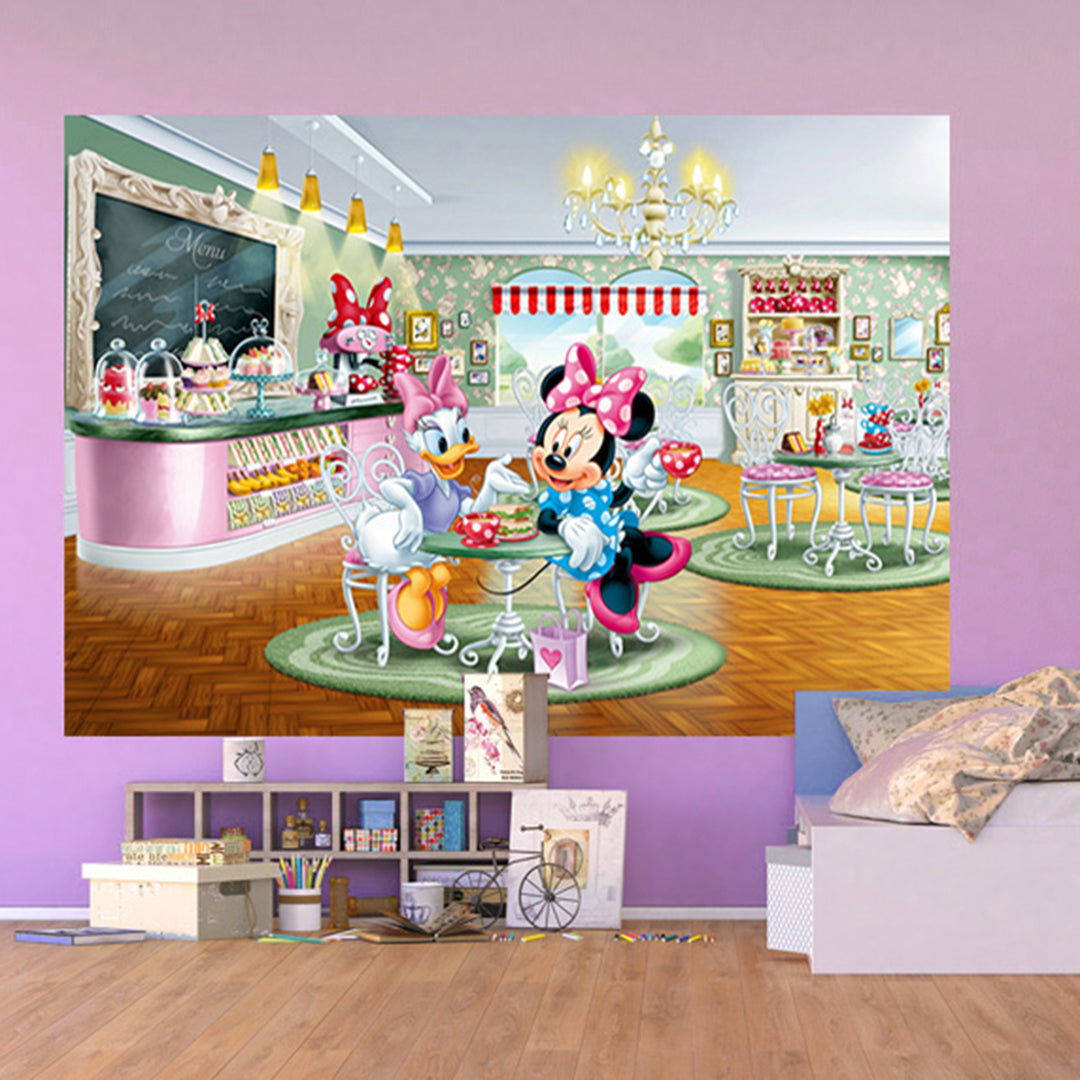 Дестки Фототапет Дисни 255/180 см Мини и Дейзи