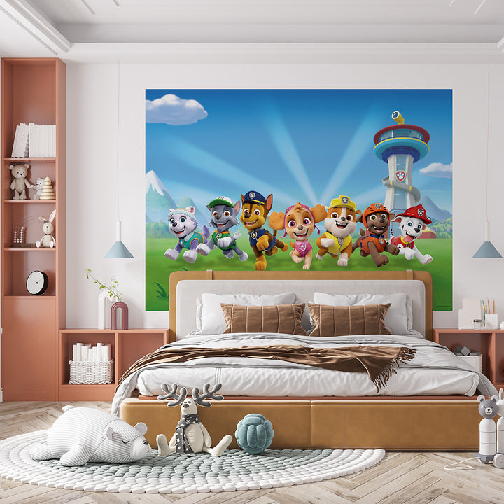 Дестки Фототапет Дисни 252/182 см Пес Патрул